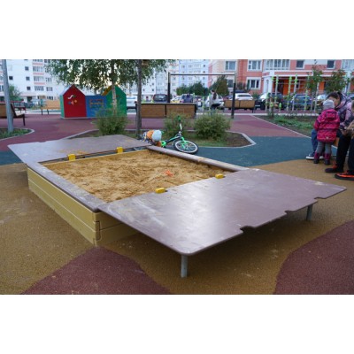 Песочница с крышкой 02 арт: 2928 Песочница с крышкой 02 арт: 2928